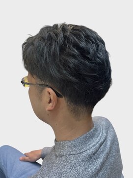 クオリス 上板橋店(QUALIS) メンズビジネス◎アップバング束感短髪ショート