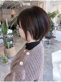 丸みショートボブ
