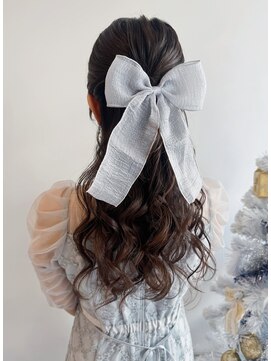 ロックワークオレンジ 西中島店(ROCK WORK ORANGE) ハーフアップ