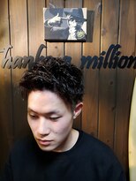 バーバーショップ サンフラット(BARBER SHOP Sun FLat)&nbsp;ミックスパーマ