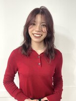 ココロヘアーリリク(Cocolo hair LILIC)&nbsp;ミディアムパーマ/ラベンダーピンク