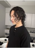【iLi×HIRAI】メンズミディアムパーマ