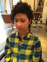 ダブリージョ(DABRILLO) アシメぐるぐるリーゼント