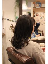 ヘアー ド ブラン(Hair de Brun)&nbsp;★ノームコア★時短でオシャレなセミロング★