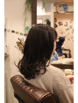 ヘアー ド ブラン(Hair de Brun) ★ノームコア★時短でオシャレなセミロング★