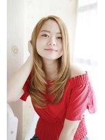 リゾートサロンM 新宿東口(Resortsalon M by valore) Resortsalon M【新宿東口店】ハイトーンカラー柔らかベージュ