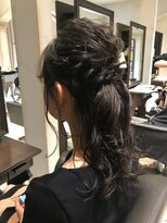 アレクサンドルオブカラーズカナザワ(ALEXANDRE OF COLORS KANAZAWA)&nbsp;ハーフアップ