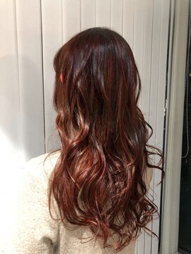 エイトタマプラ たまプラーザ店(EIGHT tamapla) 【EIGHTたまプラ】デザインカラー_切りっぱなしボブ