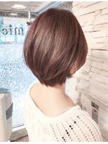 ミッシェル アフロート(michelle afloat) 小顔ひし形ツヤナチュラルCカーブくびれモテ髪おしゃれショート