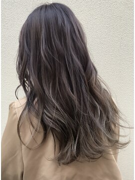 ザ アトリウム ヘア デザイン(the atrium hair design) ラベンダーグレージュ