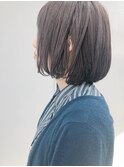 【melt】ワンカール大人小顔ボブ サイドひし形レイヤー重め丸顔