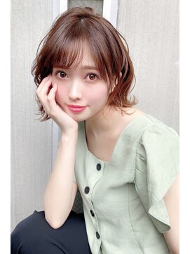 アルバ ヘアリゾート(ALBA) 【ALBA千葉将大】外ハネボブクリアベージュ1【三鷹】