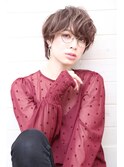 [OCEAN Hair&Life藤原純] マッシュグレージュショート☆
