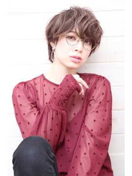 オーシャン(Ocean) [OCEAN Hair&Life藤原純] マッシュグレージュショート☆