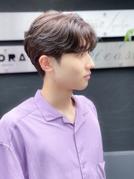 ノラ ウメダ(NORA UMEDA) 【NORA UMEDA 稲岡】クセ毛を活かした韓国カルマヘア