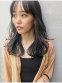 大人気ナチュラルインナーカラー