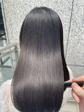 イオエ 岡本(ioe) 髪質改善/ショコラアッシュ/ヘルシースタイル/縮毛矯正/春カラー