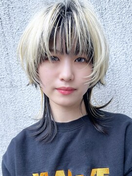 ラウンジ モリオ イケブクロ(Lounge MORIO Ikebukuro) 【morio池袋】ウルフオーバーボブ♪