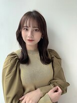 エレン 池袋(ElEn.)&nbsp;【エレン池袋】小顔カット×大人気くびれミディ　韓国ヘア