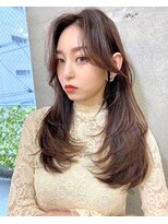 リコバイアフロート(riko by afloat)&nbsp;レイヤーロング/ワンホンヘア/ワンカール/レイヤーカット