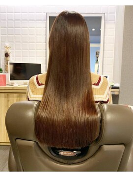 カミケンガレリア(kamiken. galleria) 好感度UP！艶髪ロング上品モテストレート【カミケンガレリア】