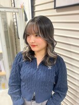 グリット(Grit)&nbsp;フェイスフレーミング×グレージュ【Grit神戸元町店】