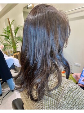 フイ(HUI) 大人美人アッシュオリーブショコラアッシュ韓国ヘアモテ髪