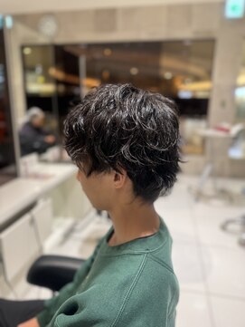 アヴァンスクロス あべのルシアス店(AVANCE. CROSS) 波打ちツイストスパイラルパーマ