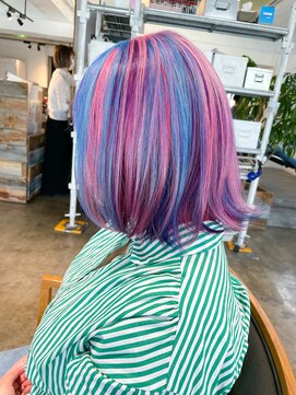 ニュート(Neut ) ユニコーンカラーピンク/ブルー/パープル/ケアブリーチ名古屋