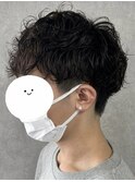 スパイラルパーマ