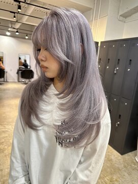 メリー オオサカ(Merly Osaka) ほんのり淡いラベンダーが可愛い!_lavender white_