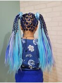 ブレイズだんじりヘアセット/Hair Stylist MAFUYU