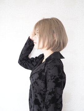 アンジェロ カリノ(Angelo Carino) Veil＿ミルクティーベージュ＿ボブボブ＿Oyamada