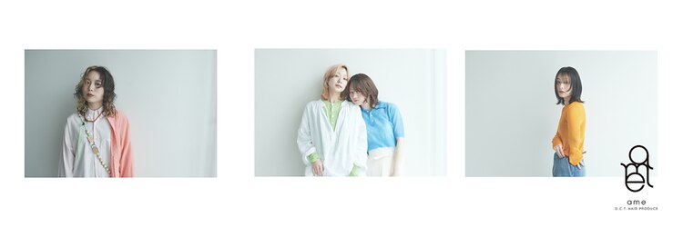 エイム ディクト ヘアー プロデュース(ame D.C.T HAIR PRODUCE)のサロンヘッダー