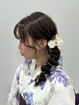 ビューティーサロン クロス(CROSS)&nbsp;あみおろしヘア/浴衣/浴衣ヘア/夏祭り