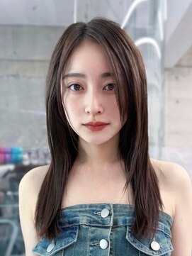 フィヴェント(Fivent) 髪質改善ストレート/オリーブグレージュ♪韓国レイヤーカット