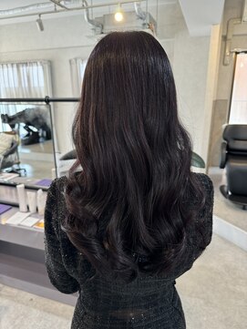 ニィ(2iee.) ブリーチ有/ワインレッドカラー☆20代30代40代50代