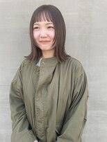 エン(en.)&nbsp;オン眉×フェイスレイヤー×オリーブベージュ