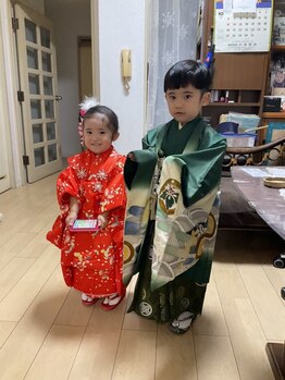 ドレス21の写真/お子様の着付けやヘアアレンジもお任せください◎特別な日を素敵に彩るアレンジで、思い出のひと時を―