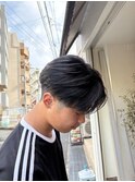 刈り上げセンターパート