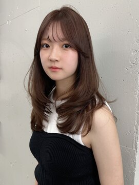 シーク 天神(SEEK) ベージュ/ベージュカラー/レイヤー/レイヤーカット