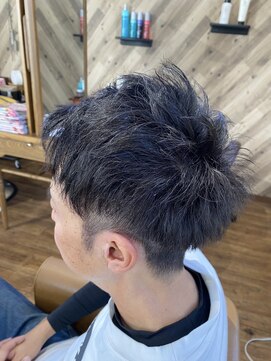 ルネッサンスヘアー ラファエロ(RAFFAELLO) コバルトアッシュ メンズスタイル メンズカット メンズカラー