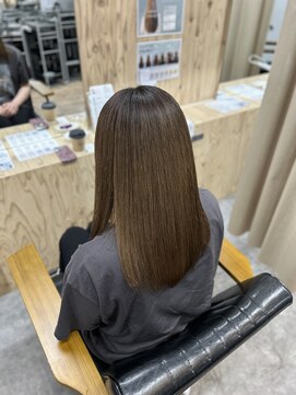 ヌープヘアーアイス(NUUP.hair ici) 【ダメージレス】潤い酸性ストレート◎