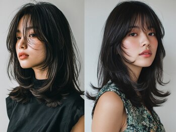 ノイエ 原宿 北参道(NoIE)の写真/印象は顔周りの1センチで変わる☆骨格を見極めたフェイスレイヤーはお任せ[レイヤーカット/ボブ/髪質改善]