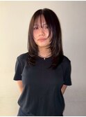 黒髪/オリーブグレー/小顔/ココアベージュ/津田沼駅