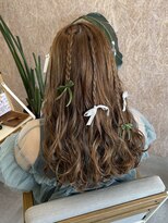 ブローチェラウカ(Broche lauka)&nbsp;ヘアアレンジ