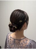 シンプルシニヨン