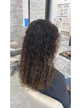 ヘアーララプラス(HAIR lala＋) 【HAIR lala+】 #ロング#パーマ#スパイラル
