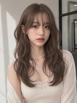 ユーフォリア 青山(Euphoria) 大人美人艶カラー小顔カット透明感ロング