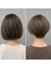 白髪ぼかしハイライト+カット￥14300→￥11900［白髪ぼかし/ハイライト/淀川］